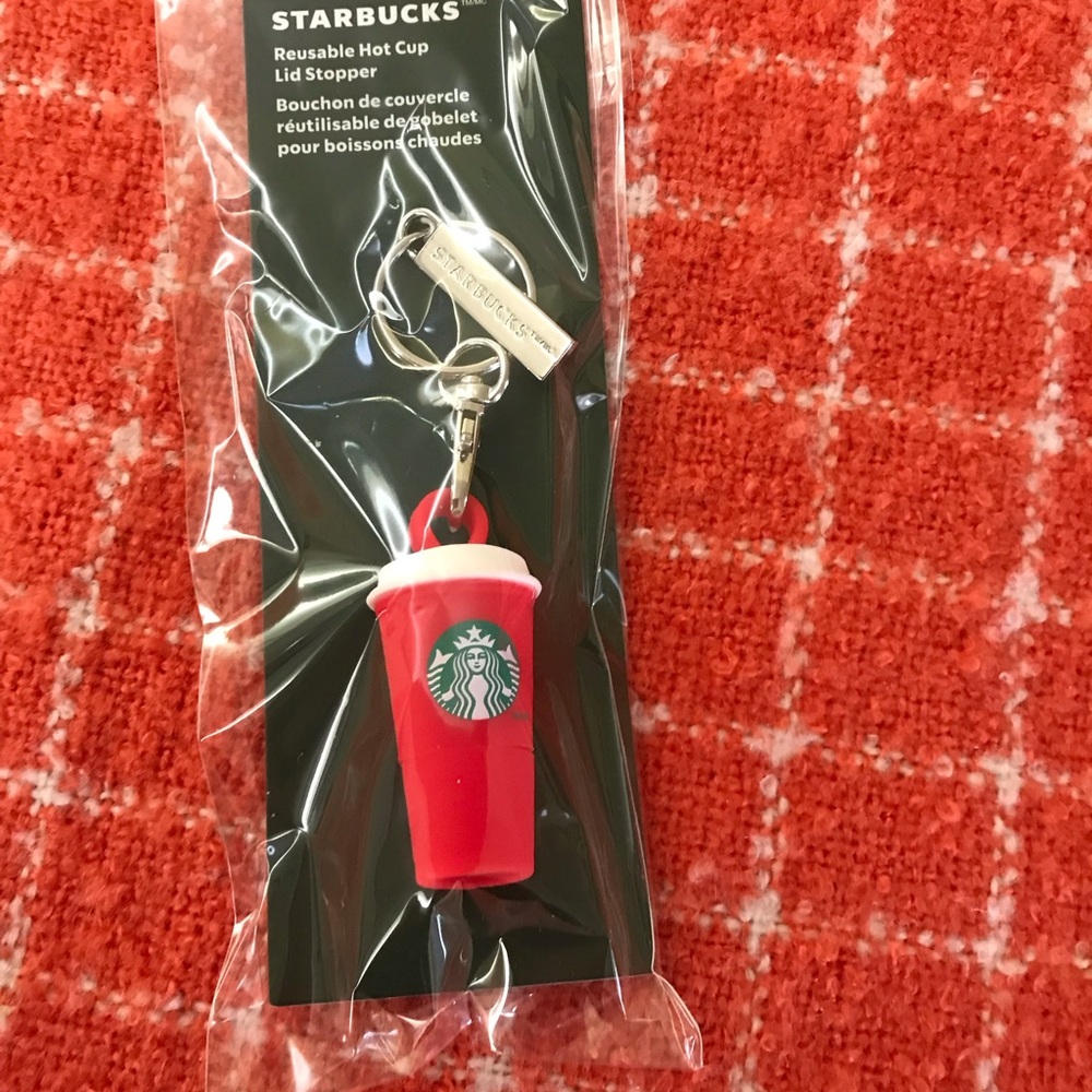 Starbucks Red Mini Cup Keychain - Picture 3 of 4